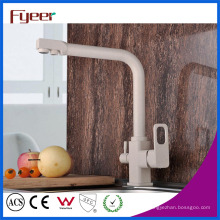 Fyeer Modern 3 Way Messing Küchenfilter Wasserhahn